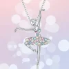 Hot Temu Ballerina Necklace