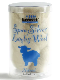 New Capezio Bunheads Spun Silver Lambswool