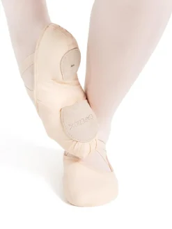 Clearance Capezio Hanami Canvas Ballet | Light Pink | Adult