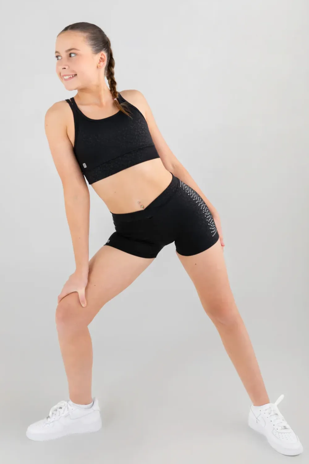 Fashion Sylvia P Cha Cha Cha Crop Top