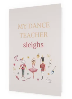 Online Dancewear Nation Christmas Card | My Dance Teacher Sleighs