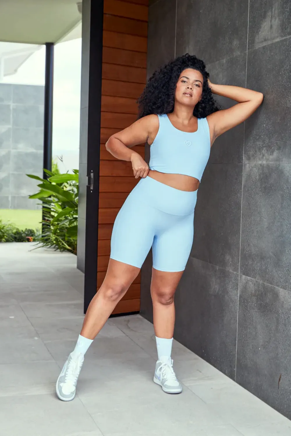 Hot Claudia Dean SALE | Seamless Bike Shorts | Blue