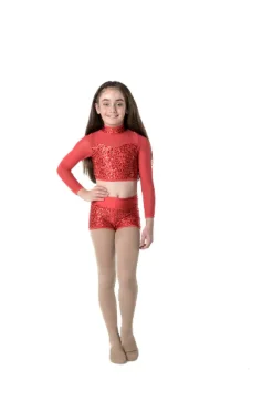 Sale Studio 7 Down Town Long Sleeve Crop