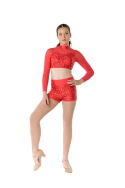 Sale Studio 7 Down Town Long Sleeve Crop