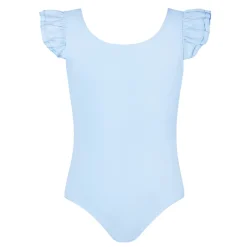 Discount Energetiks Emery Frill Sleeve Leotard | Baby Blue | Child