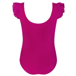 Discount Energetiks Emery Frill Sleeve Leotard | Mulberry | Child