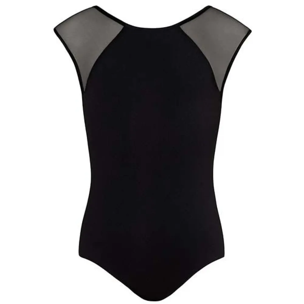 Clearance Energetiks Estella Mesh Leotard | Black | Child