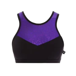 New Energetiks Evelyn Metallic Crop Top | Child