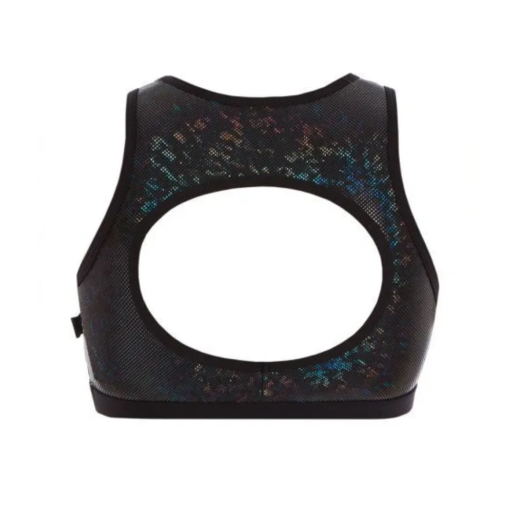 New Energetiks Evelyn Metallic Crop Top | Child