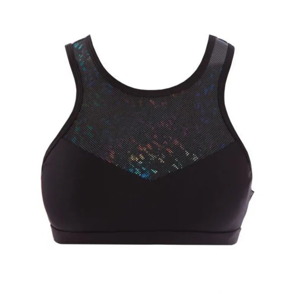 New Energetiks Evelyn Metallic Crop Top | Child