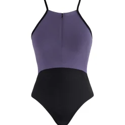 Clearance Energetiks Isabelle Zip Leotard | Grape (Adult)