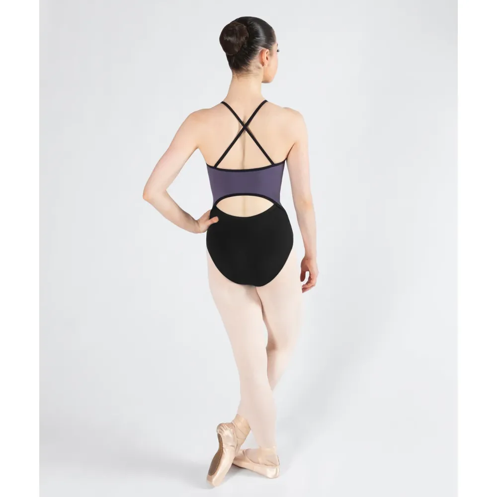 Clearance Energetiks Isabelle Zip Leotard | Grape (Adult)