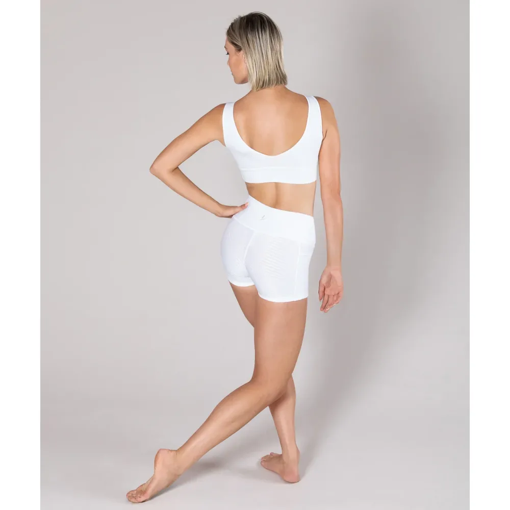 Best Energetiks Madison Pocket Short | White