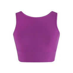 New Energetiks Natalie Reversible Crop Top | Berry