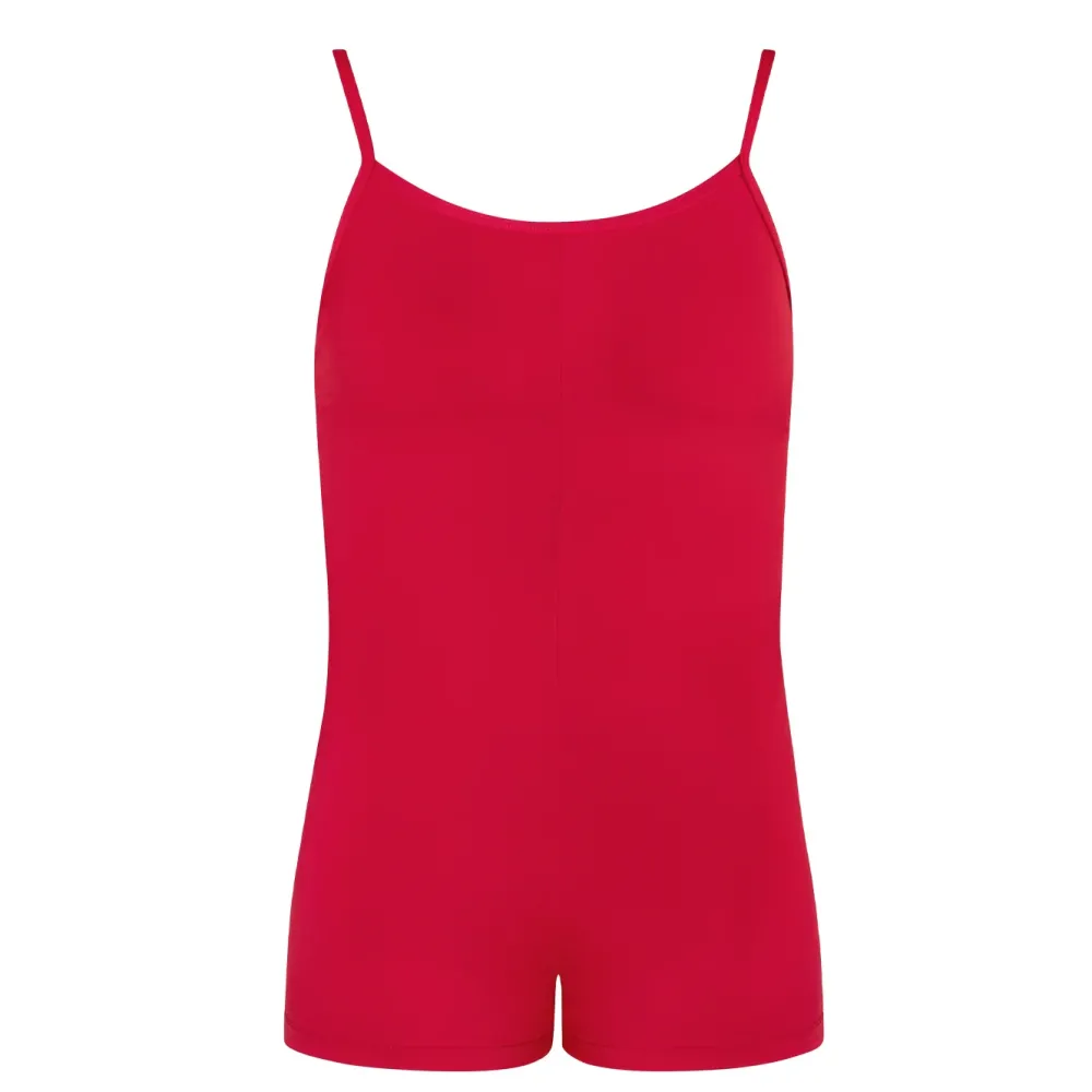 Fashion Energetiks Perry Hot Short Unitard | Red