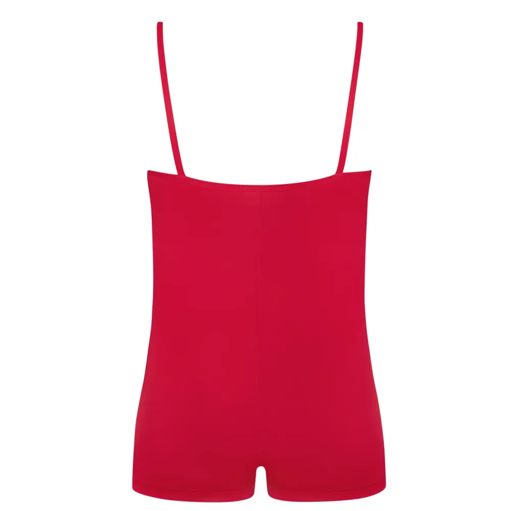 Fashion Energetiks Perry Hot Short Unitard | Red