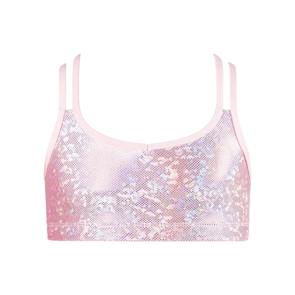 Best Energetiks Roxy Metallic Crop Top | Child