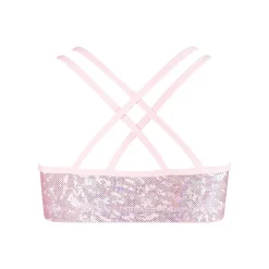 Best Energetiks Roxy Metallic Crop Top | Child