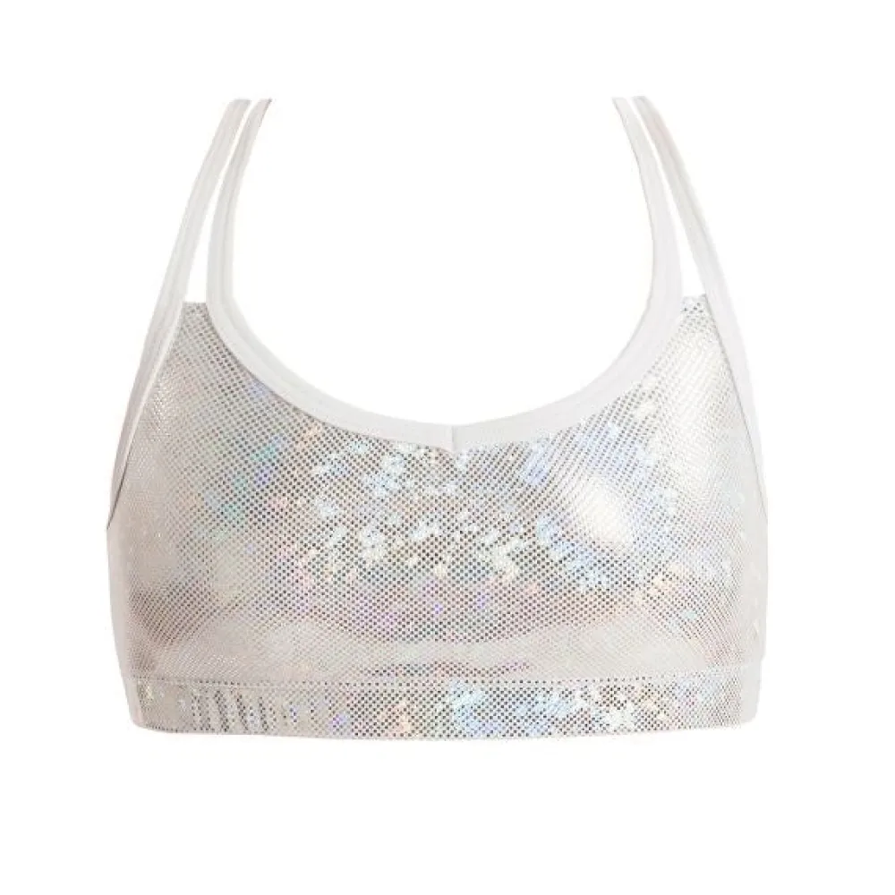 Best Energetiks Roxy Metallic Crop Top | Child
