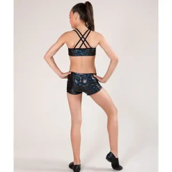 Best Energetiks Roxy Metallic Crop Top | Child