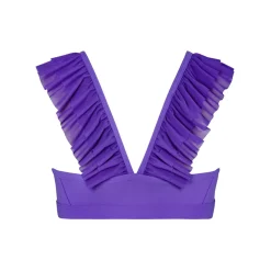 Clearance Energetiks Ruby Mesh Crop | Party Purple (Child)
