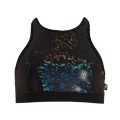 Clearance Energetiks Tilly Metallic Crop Top | Child