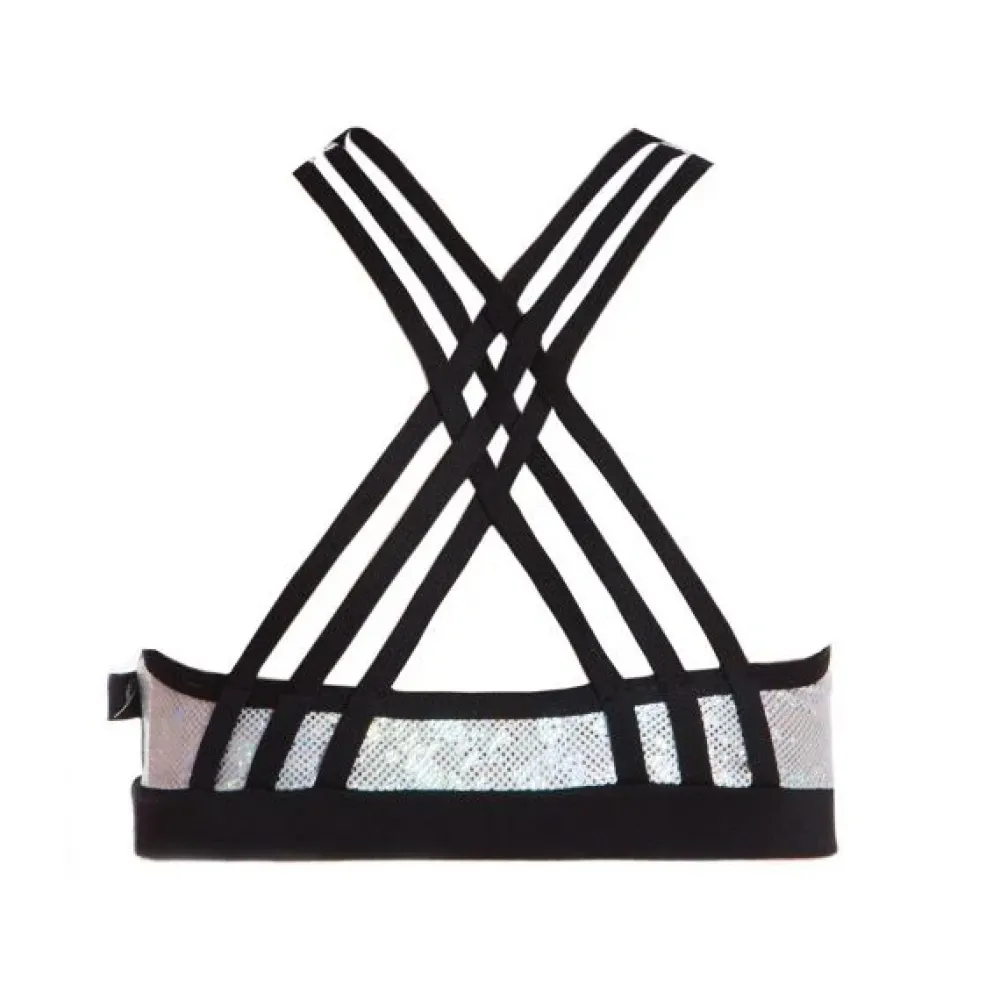 Clearance Energetiks Tilly Metallic Crop Top | Child