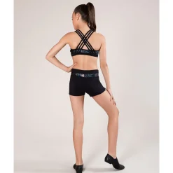 Clearance Energetiks Tilly Metallic Crop Top | Child