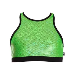 Clearance Energetiks Tilly Metallic Crop Top | Child