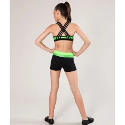 Clearance Energetiks Tilly Metallic Crop Top | Child
