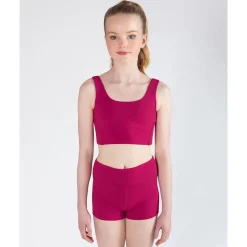 Outlet Energetiks Tori Crop Top | Raspberry