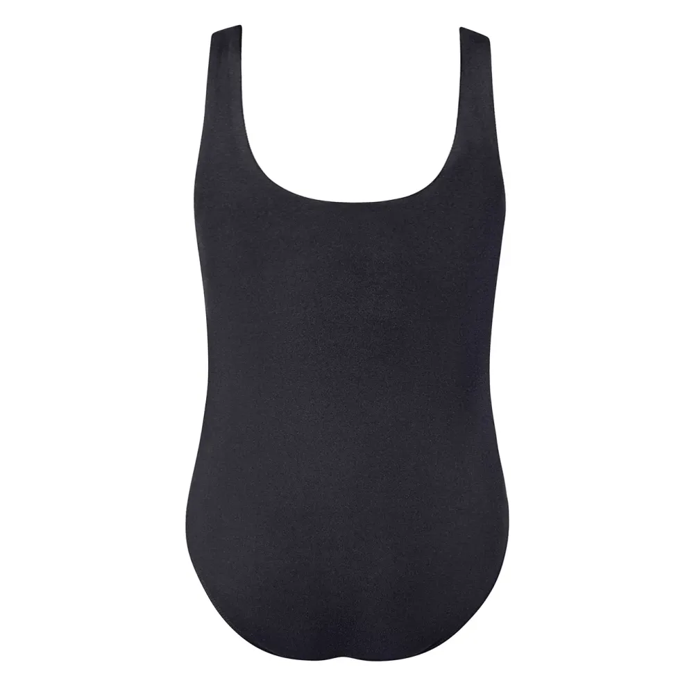 Online Not specified Energetiks Tori Square Neck Leotard | Black (Child)
