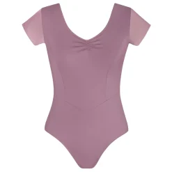 Sale Energetiks Veronica Cap Sleeve Leotard | Mauve Haze (Adult)