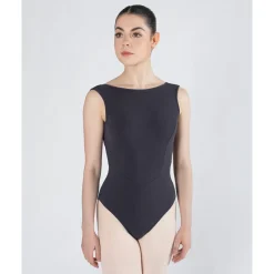 Discount Energetiks Veronica Low Back Leotard | Black Amethyst (Adult)