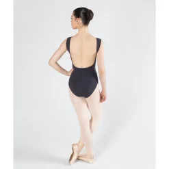 Discount Energetiks Veronica Low Back Leotard | Black Amethyst (Adult)