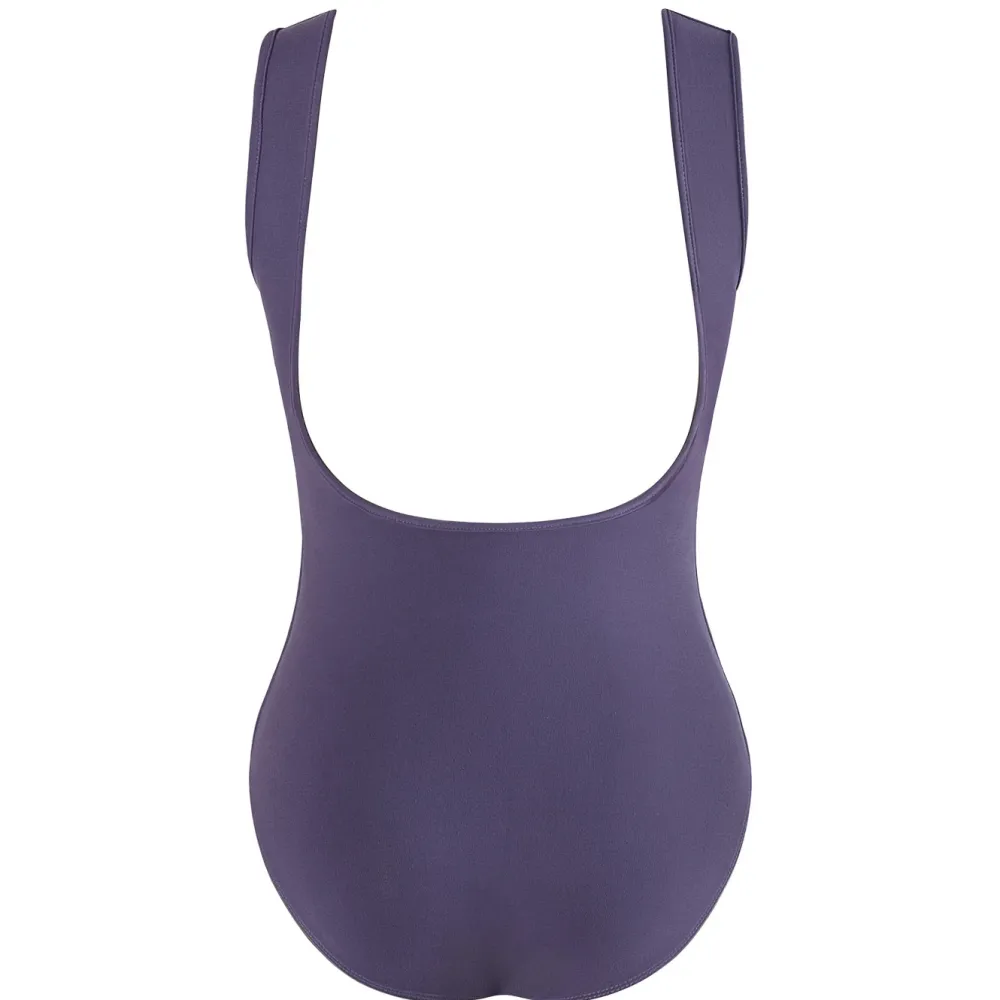 Sale Energetiks Veronica Low Back Leotard | Grape