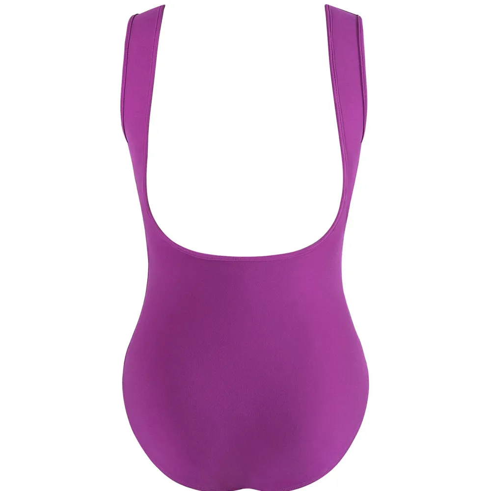 Sale Energetiks Veronica Low Back Leotard | Berry