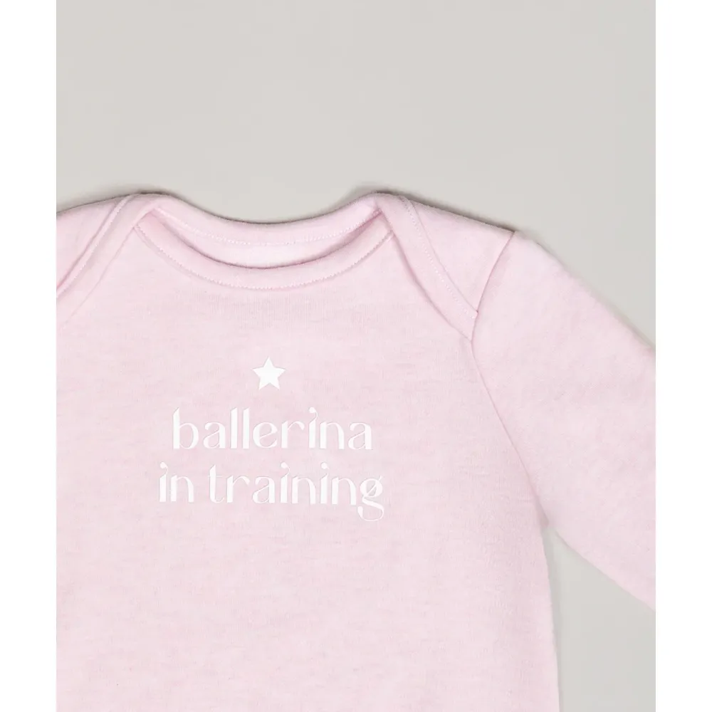 Clearance Dancewear Nation Long Sleeve Baby Romper | Ballerina