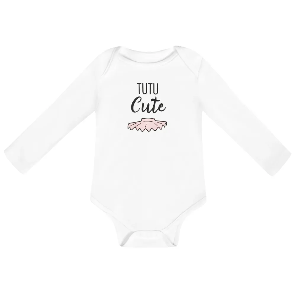 Hot Dancewear Nation Long Sleeve Baby Romper | Tutu