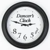 New Mad Ally Ballerina Clock - Black