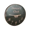 New Mad Ally Dancers Clock | Black & Rose Gold