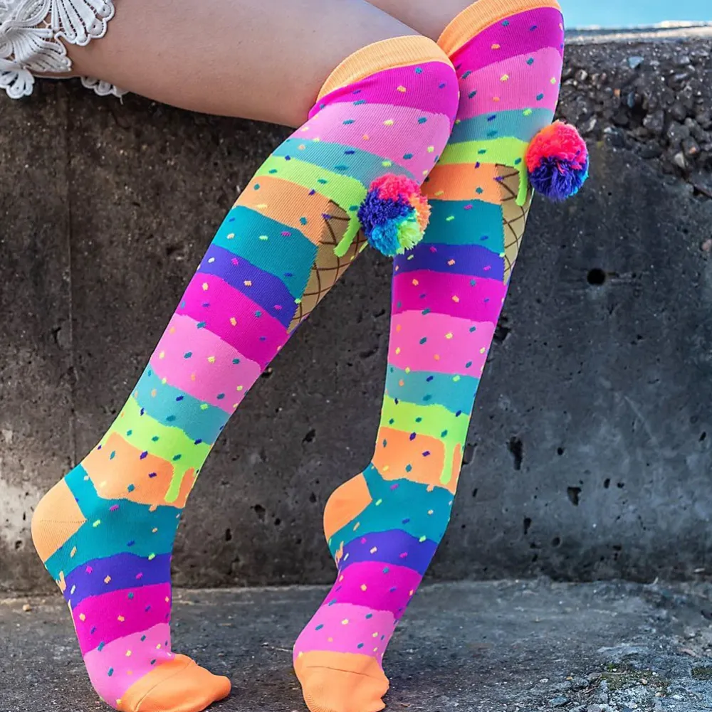 Hot MadMia Ice Cream Socks
