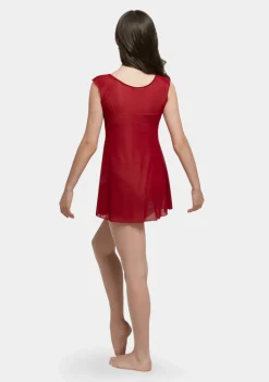Best Studio 7 Mesh Slip Dress