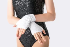Clearance Studio 7 Sequin Fingerless Gloves
