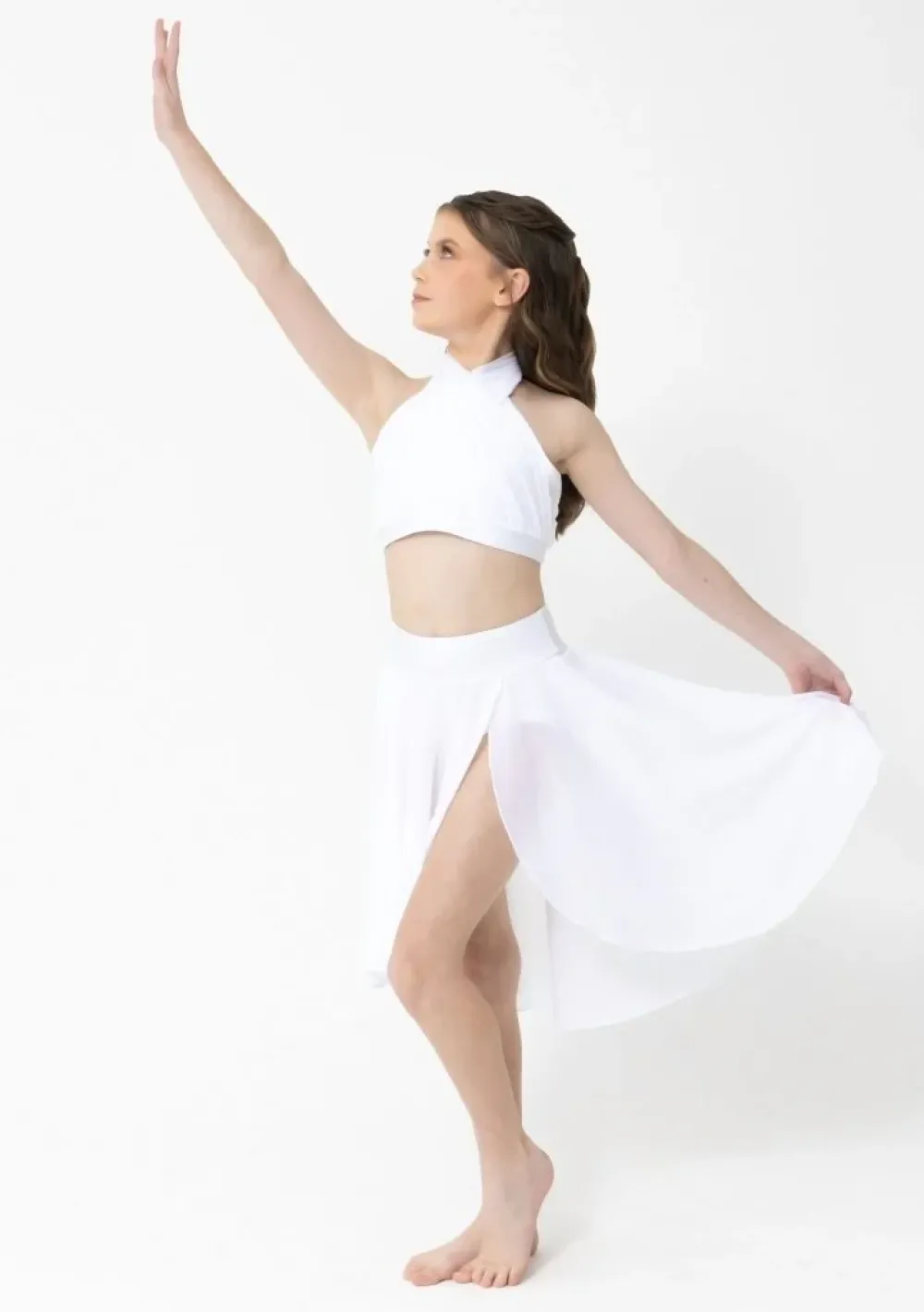 Clearance Studio 7 Alyssa Crop | White