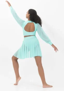 Hot Studio 7 Annabelle Crop Top | Mint