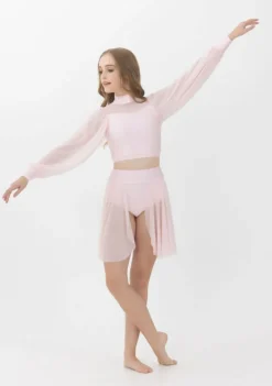 Discount Studio 7 Annabelle Crop Top | Pale Pink