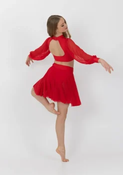 Best Studio 7 Annabelle Crop Top | Red