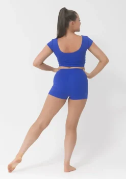 Hot Studio 7 Bobby Crop Top | Cobalt