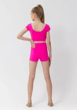 Best Studio 7 Bobby Crop Top | Hot Pink